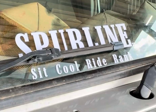 SPURLINE DECAL - SCRIPT LOGO