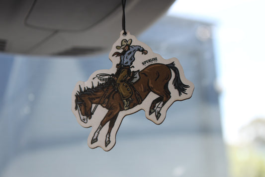 SPURLINE AIR FRESHENER - BUCKING BRONC